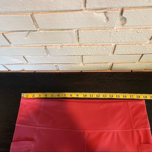 ATHLETA $98 Salutation Stash Pocket 7/8 Tight - Size 1X - Mauve YOGA Athletic - Picture 10 of 12